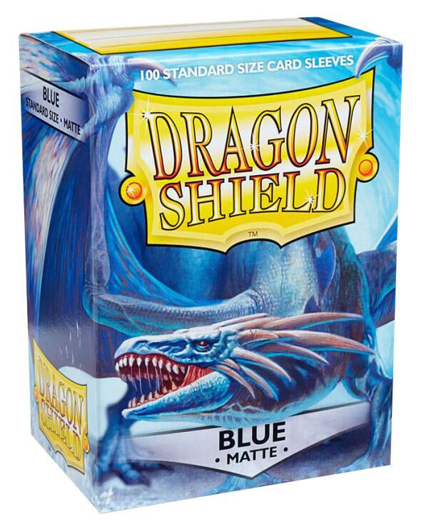 Dragon Shield 100ct Box Deck Protector Matte Blue
