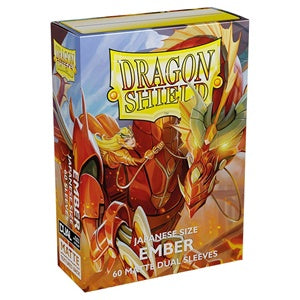 Dragon Shield Sleeves: Japanese Matte Dual - Ember 60CT