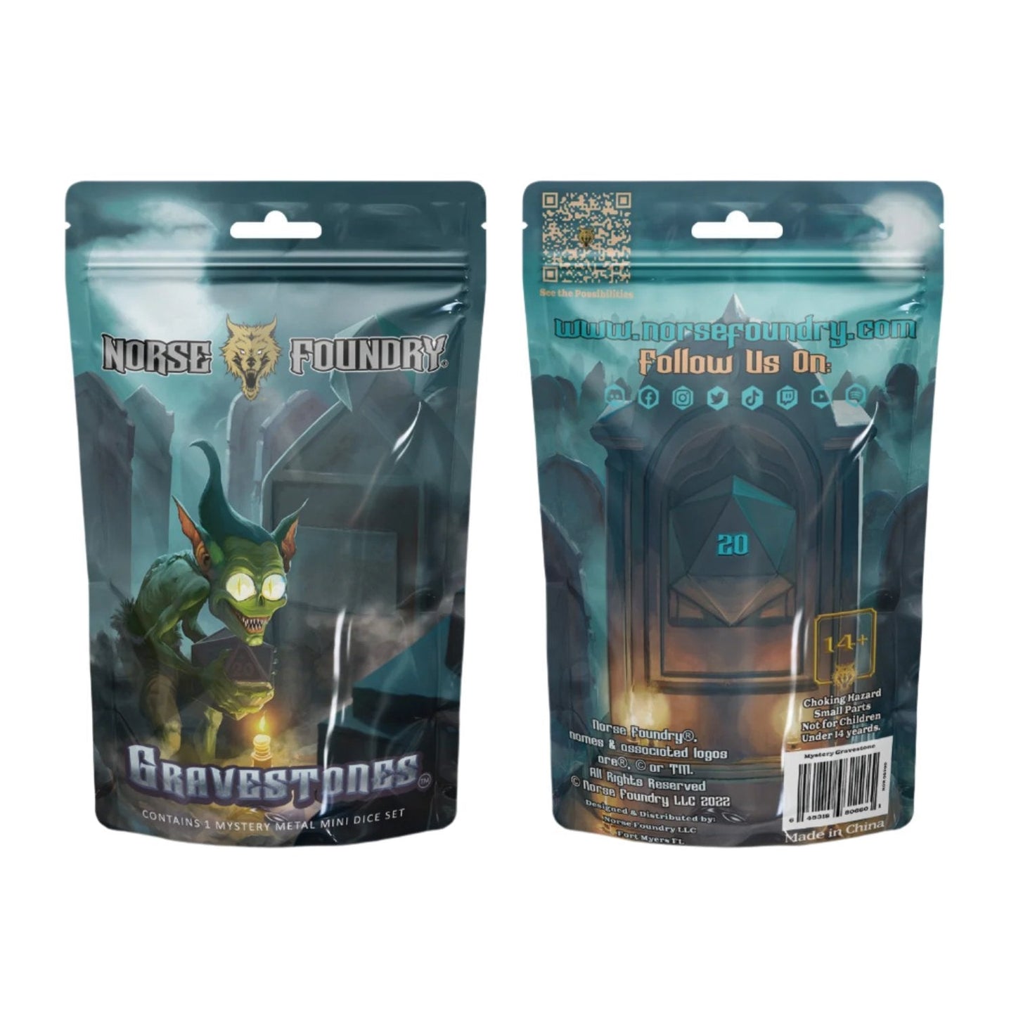 Mystery Gravestones Dice