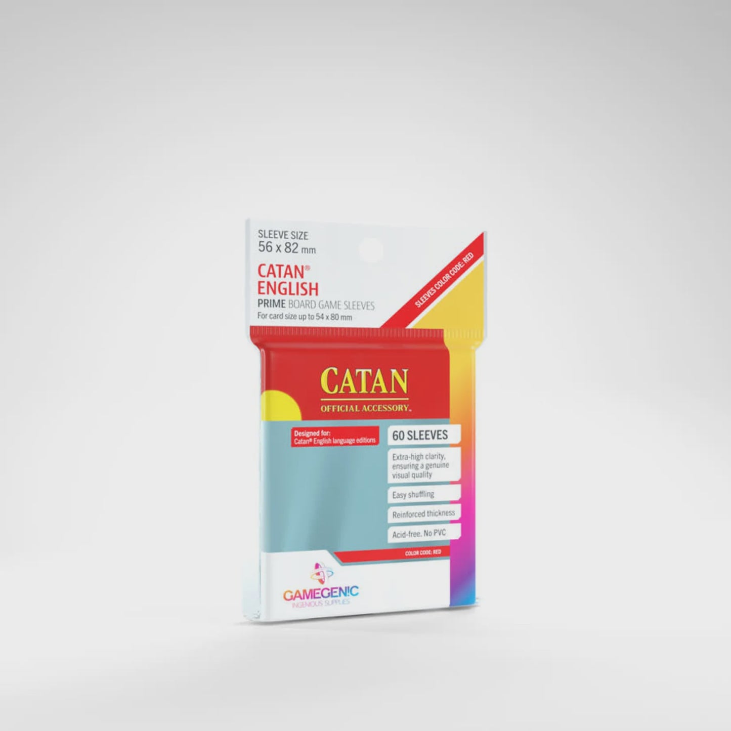 Prime Catan 60ct Sleeves 54x80 mm size