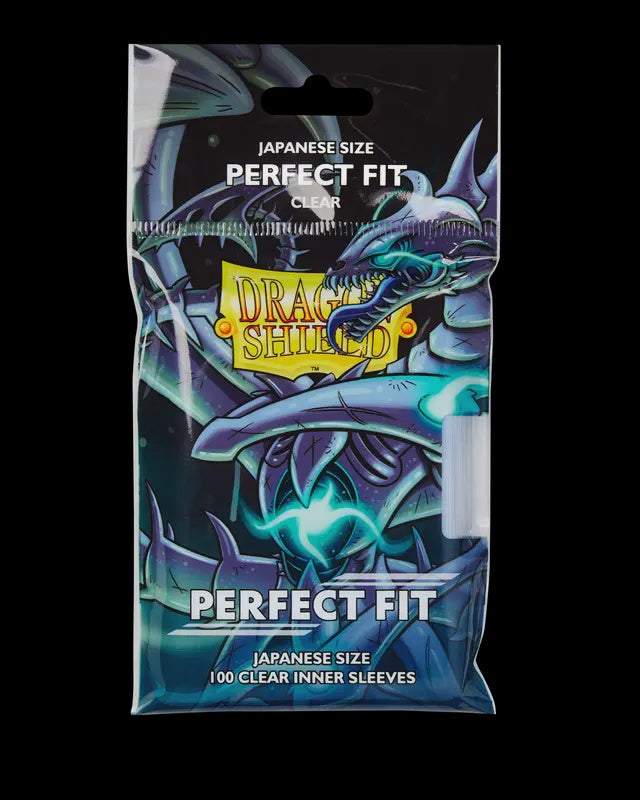 Dragon Shield Perfect Fit Clear(100) - Japanese Toploaders: Clear