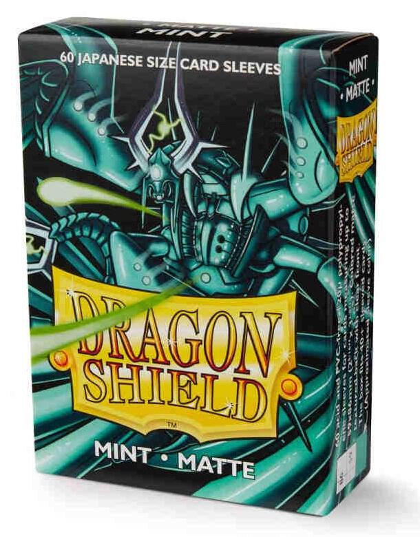 Dragon Shield Sleeves: Japanese Matte - Mint 60CT