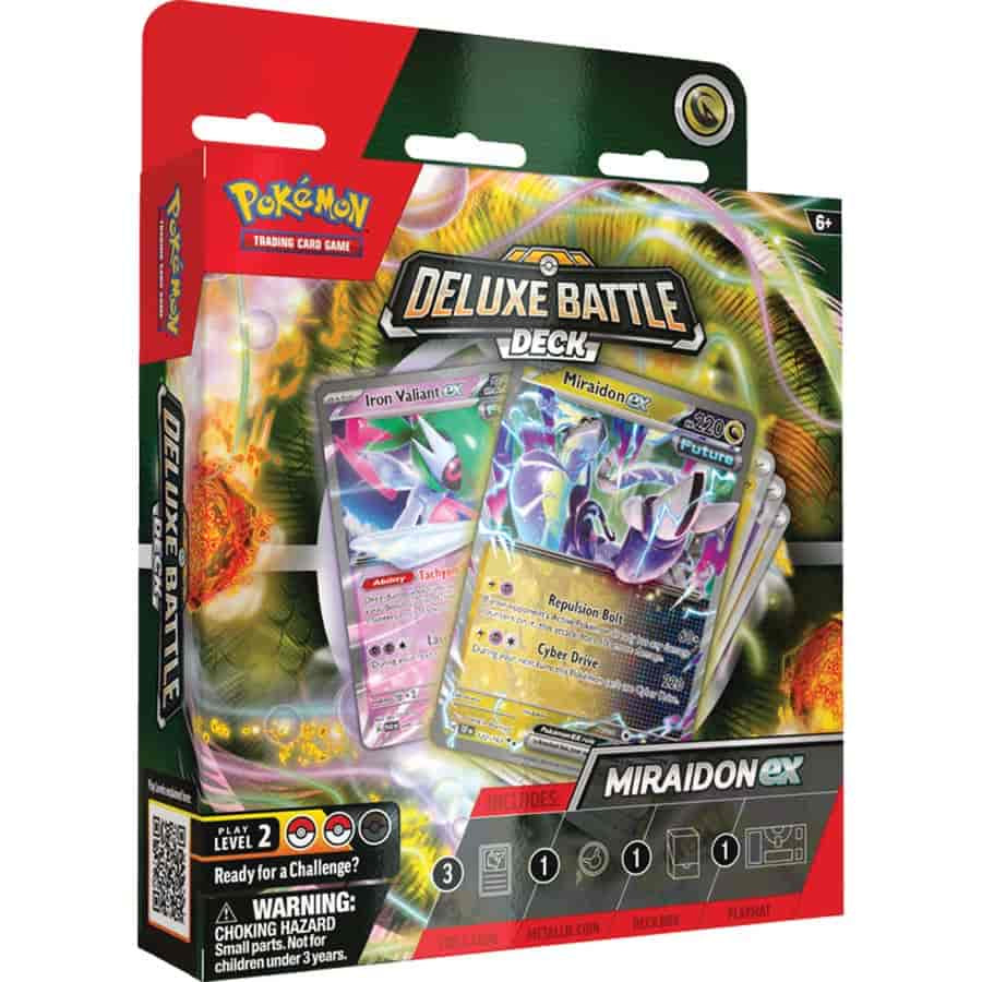 Pokemon Miraidon ex Deluxe Battle Deck