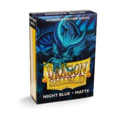 Dragon Shield Japanese Matte Night Blue Sleeves 60ct