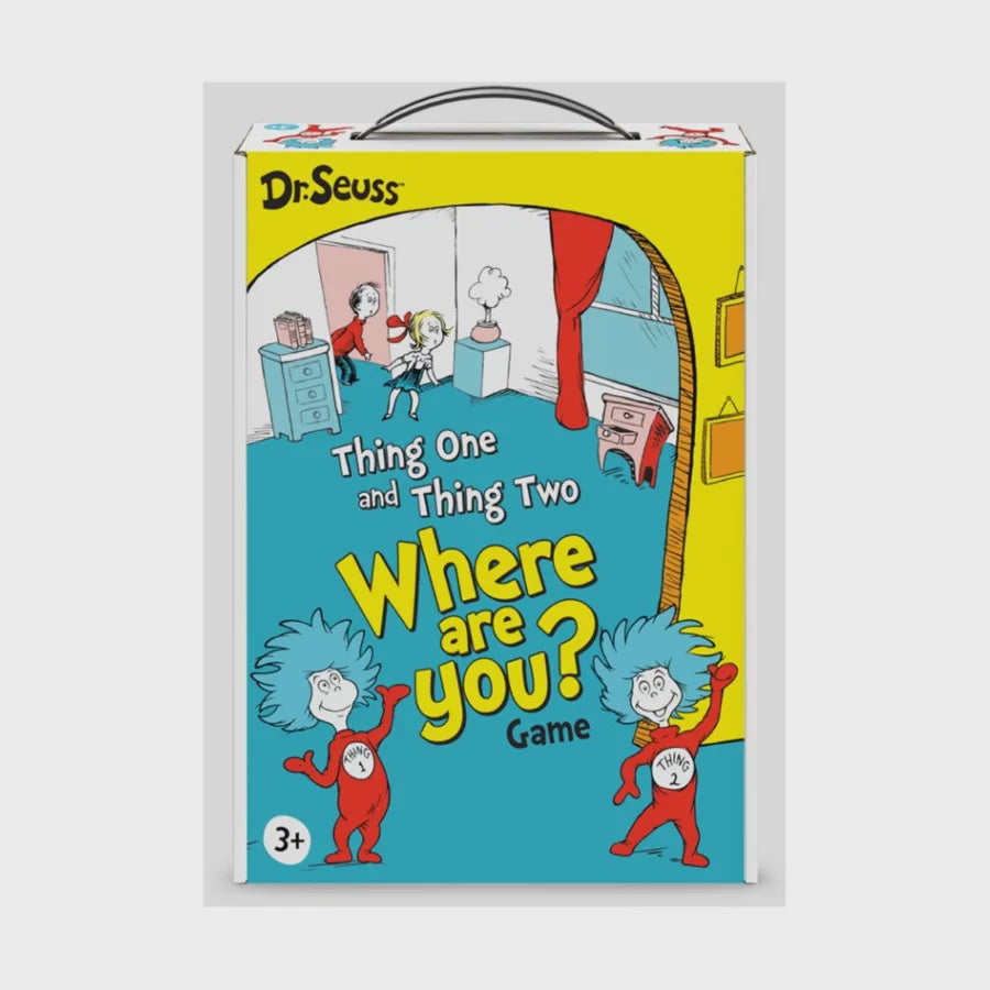 Dr. Seuss Thing 1 And Thing 2 Where Are You?
