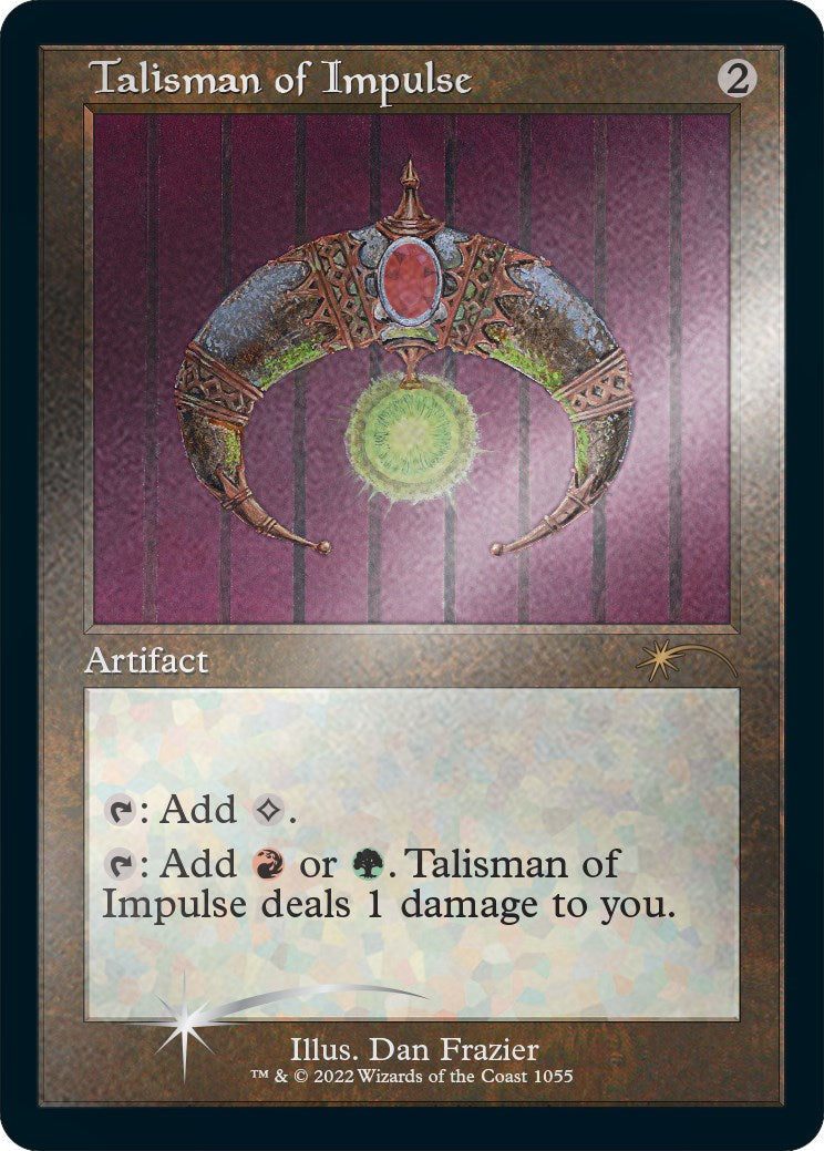 Talisman of Impulse (Retro Frame) (Foil Etched) [SLD - 1055]