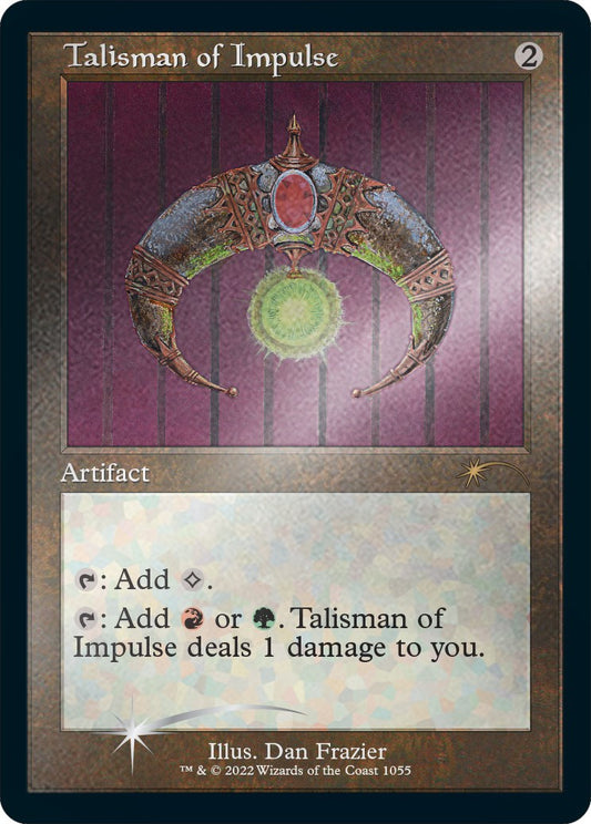 Talisman of Impulse (Retro Frame) (Foil Etched) [SLD - 1055]