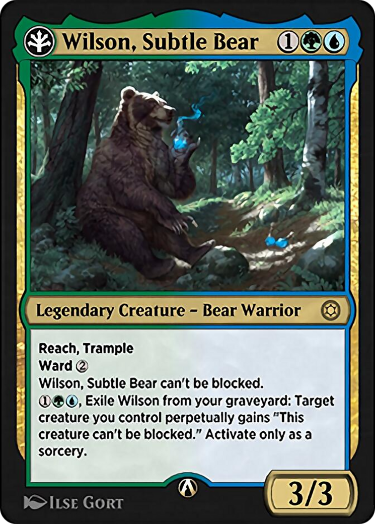 Wilson, Subtle Bear (HBG-19U) - Alchemy Horizons: Baldur's Gate