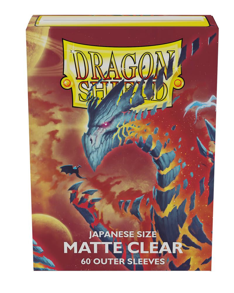 Dragon Shield Japanese Matte Clear Outer Sleeves 60ct