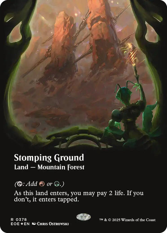 Stomping Ground (Borderless) (Galaxy Foil) [EOE - 378]