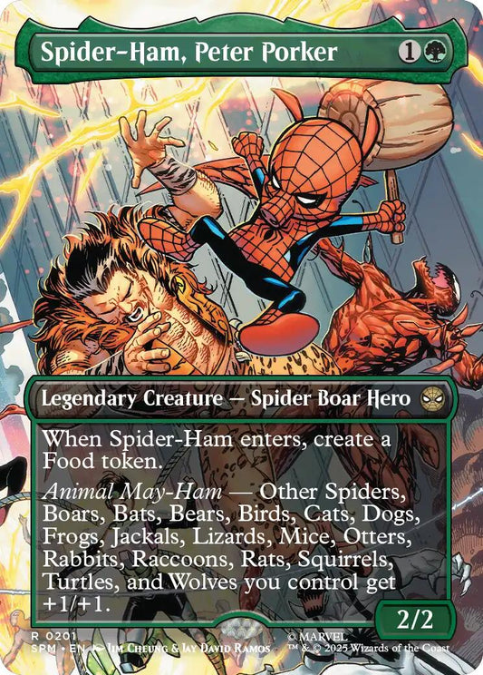 Spider-Ham, Peter Porker (Borderless) [SPM - 201]