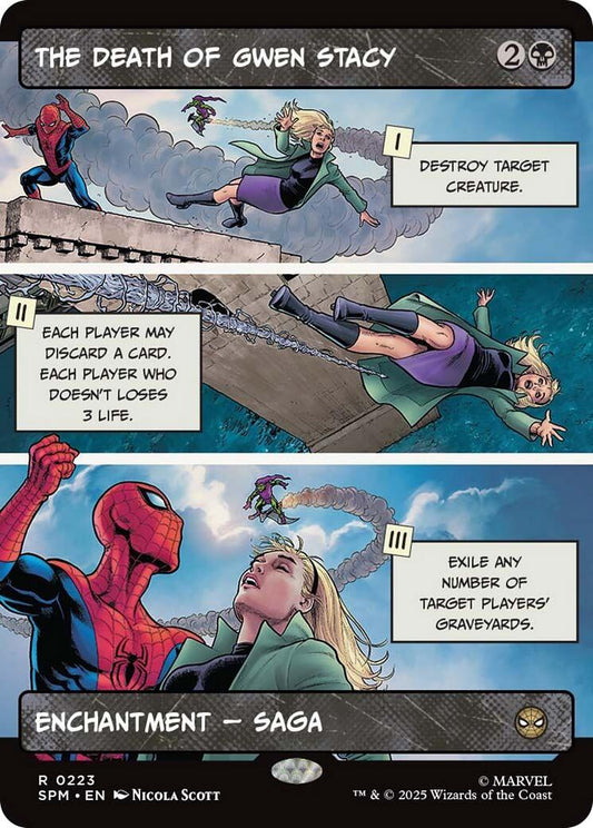 The Death of Gwen Stacy (Borderless) [SPM - 223]