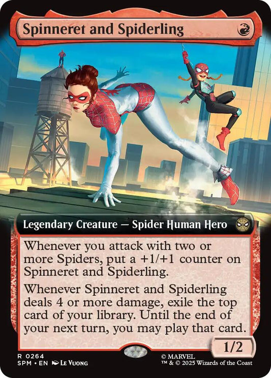 Spinneret and Spiderling (Extended Art) [SPM - 264]