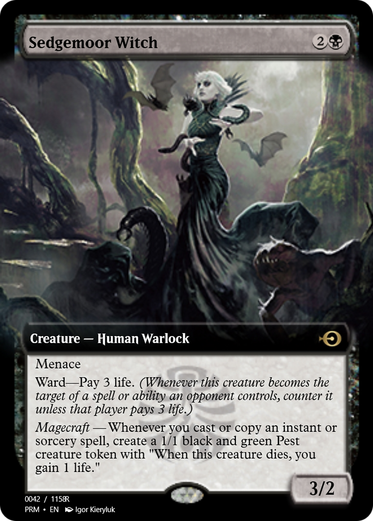 Sedgemoor Witch (PRM-90056) - Magic Online Promos