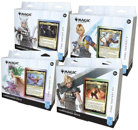 Final Fantasy Commander Deck Display - Collector