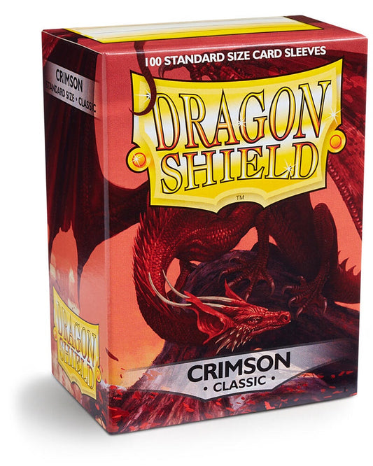 Dragon Shield 100ct Box Deck Protector Matte Crimson