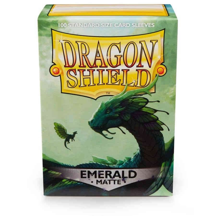 Dragon Shield 100ct Box Deck Protector Matte Emerald