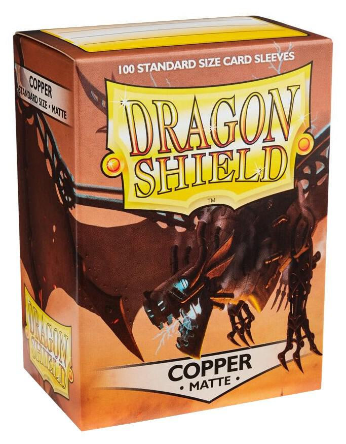 Dragon Shield 100ct Box Deck Protector Matte Copper