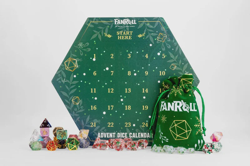 FANROLL Holiday Dice Advent Calendar 2025