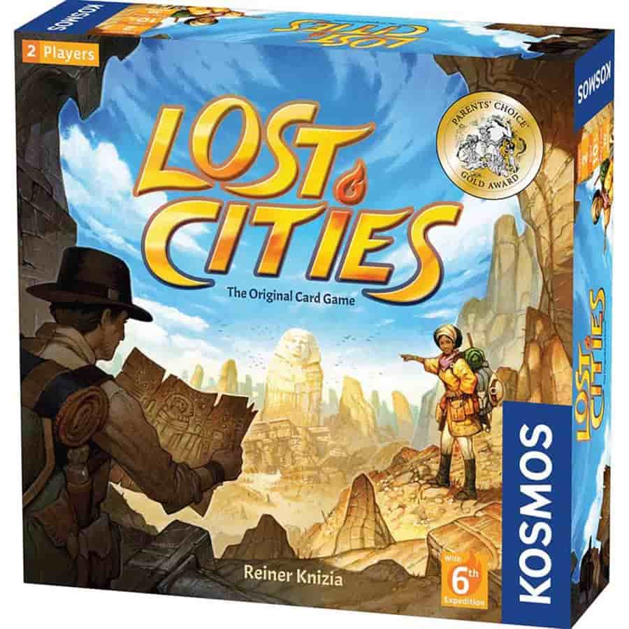 LOST CITIES: THE CARD GAME (WITH EXPANSION)