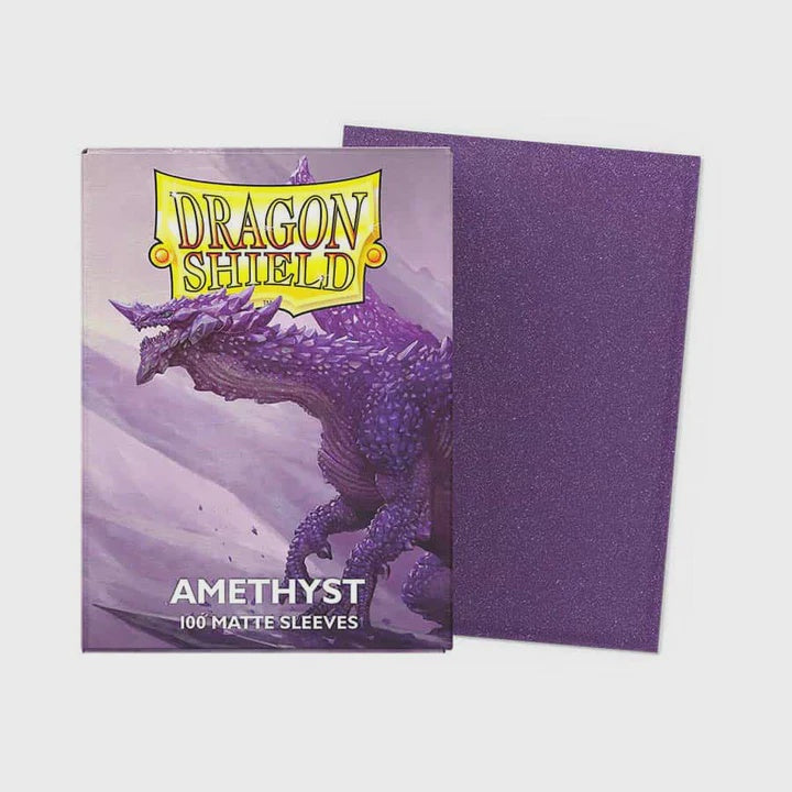 Dragon Shield Sleeves: Standard Matte - Amethyst 100CT