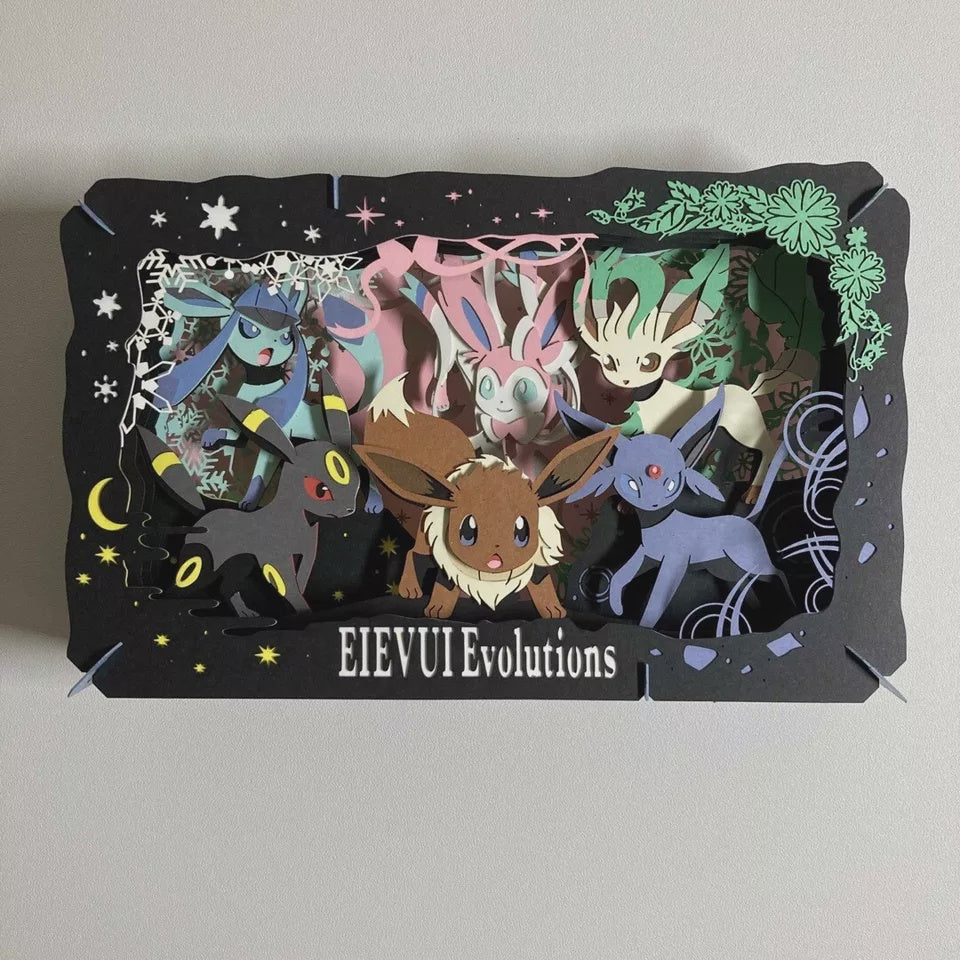 Eevee Evolutions 2 Ensky Paper Theater