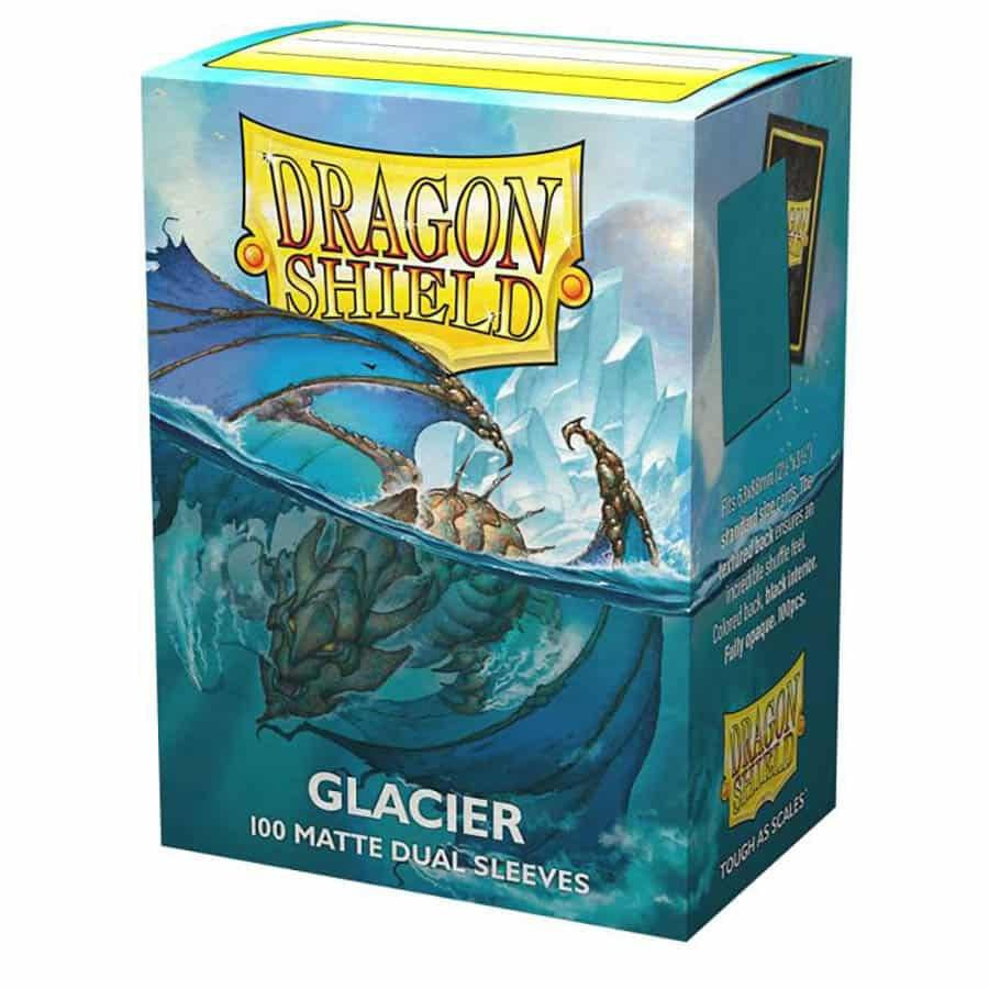 Dragon Shield - Matte Dual Sleeves - Standard Size Glacier