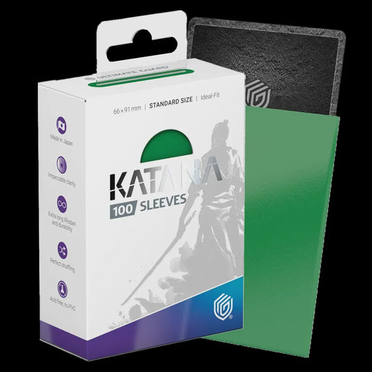 Ultimate Guard: Katana - Green Card Sleeves 100ct