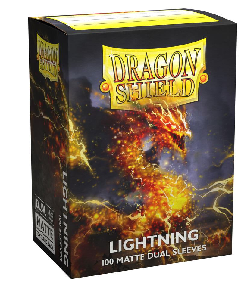 Dragon Shield: Lightning - Matte Dual Sleeves - Standard Size