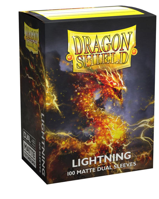 Dragon Shield: Lightning - Matte Dual Sleeves - Standard Size