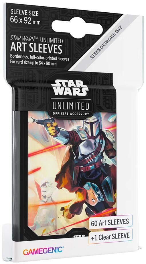 Gamegenic Sleeves: Star Wars Unlimited - Mandalorian