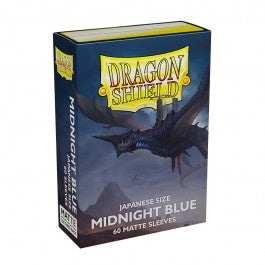 Dragon Shield Japanese 60ct Matte Midnight Blue