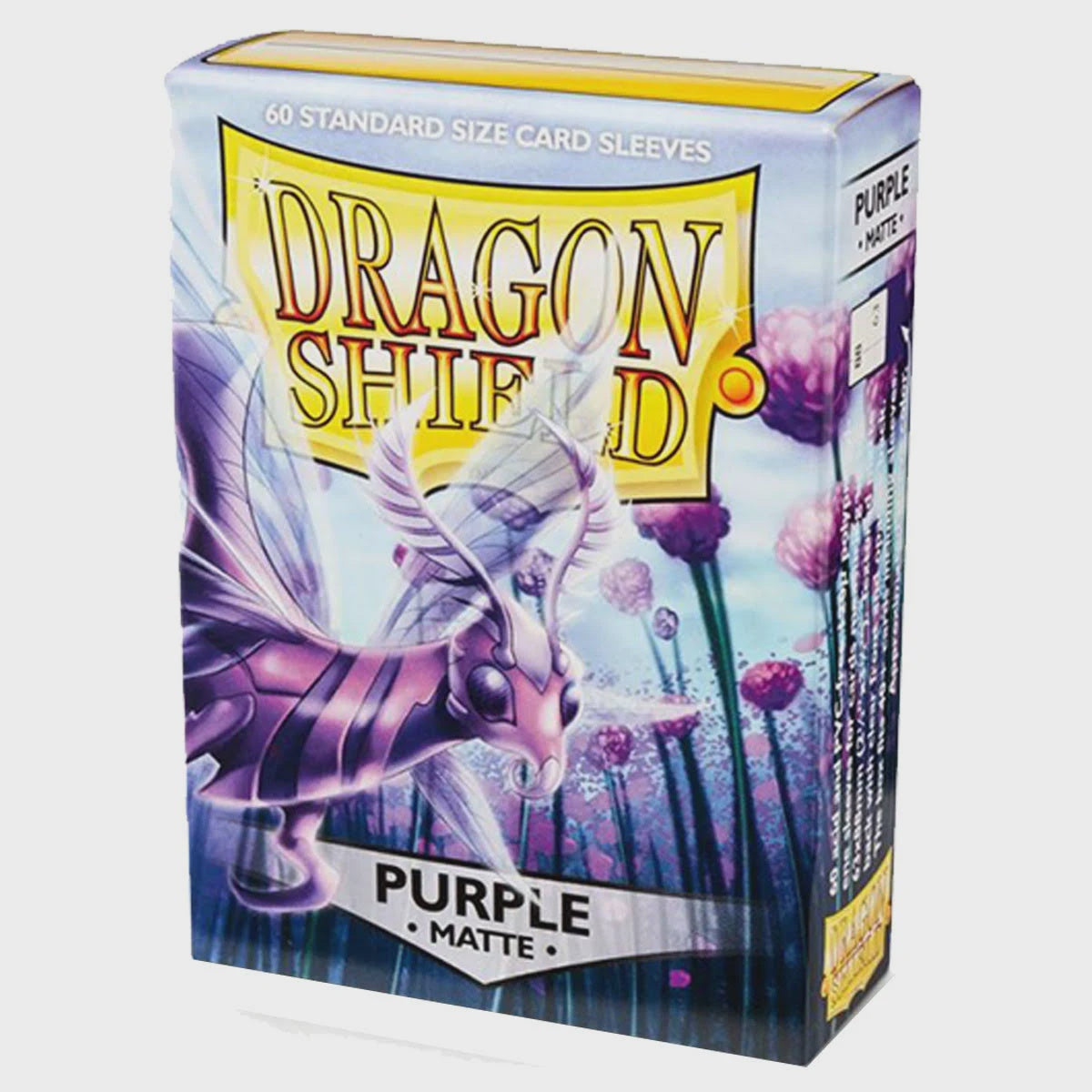 Dragon Shield Sleeves: Standard Matte - Purple 60CT