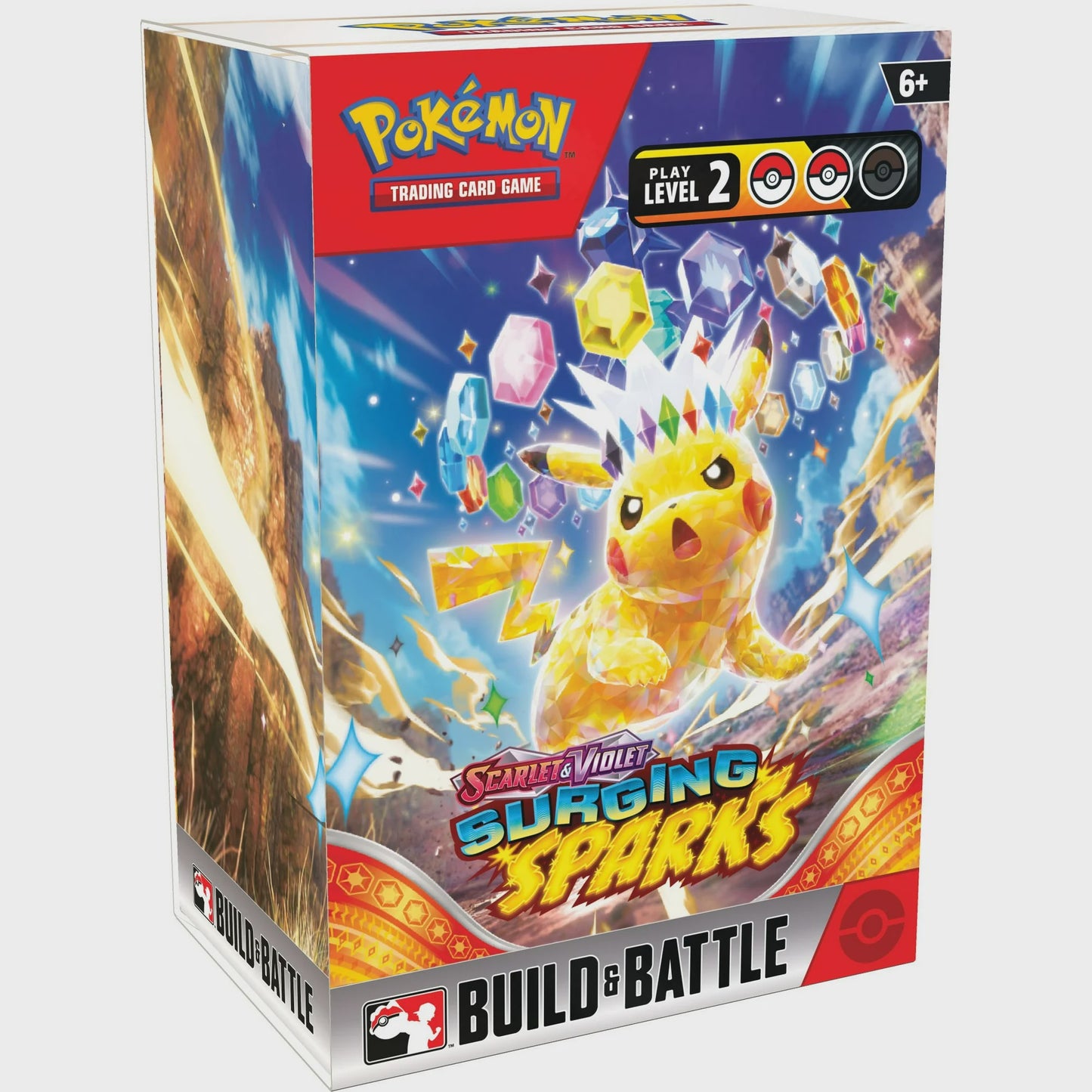 Pokemon Scarlet and Violet 8 Surging Sparks Build And Battle Box