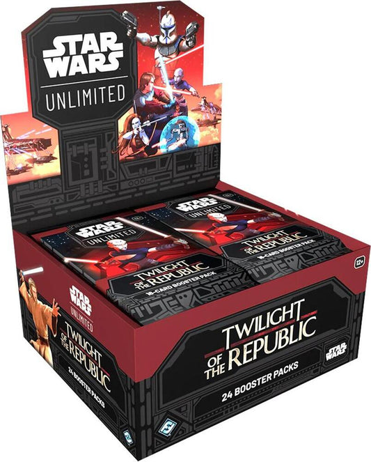 Star Wars: Unlimited - Twilight Of The Republic: Booster Display