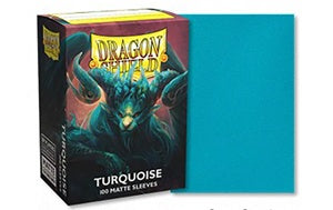 Dragon Shield Sleeves: Standard Matte - Turquoise 100CT