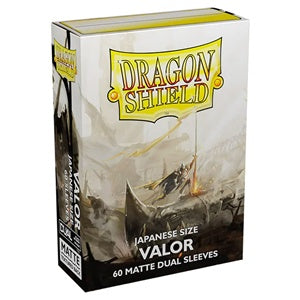 Dragon Shield Sleeves: Japanese Matte Dual - Valor 60CT