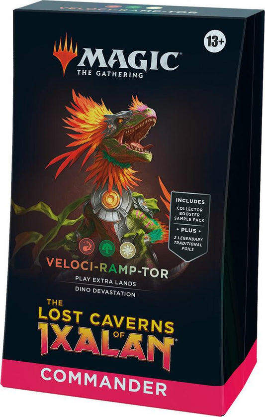The Lost Caverns of Ixalan - Veloci-Ramp-Tor Commander Deck