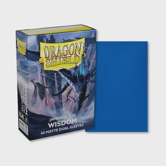 Dragon Shield Sleeves: Japanese Matte Dual - Wisdom 60CT